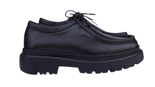 STORY SHOES CUIR BLACK F