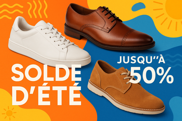 Solde d'été pour les chaussure homme jusqu'à -50%